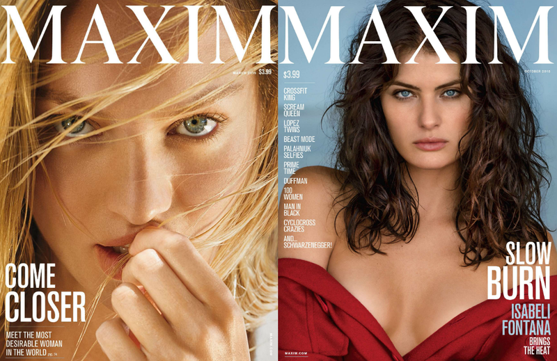 Maxim, March 2015 and October 2015
